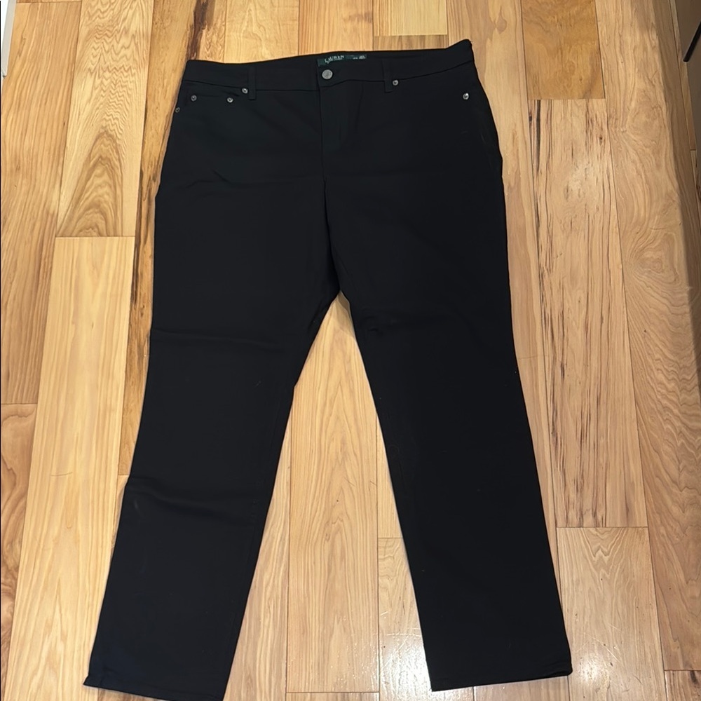 Ralph Lauren Black Premier Straight Leg Jeans